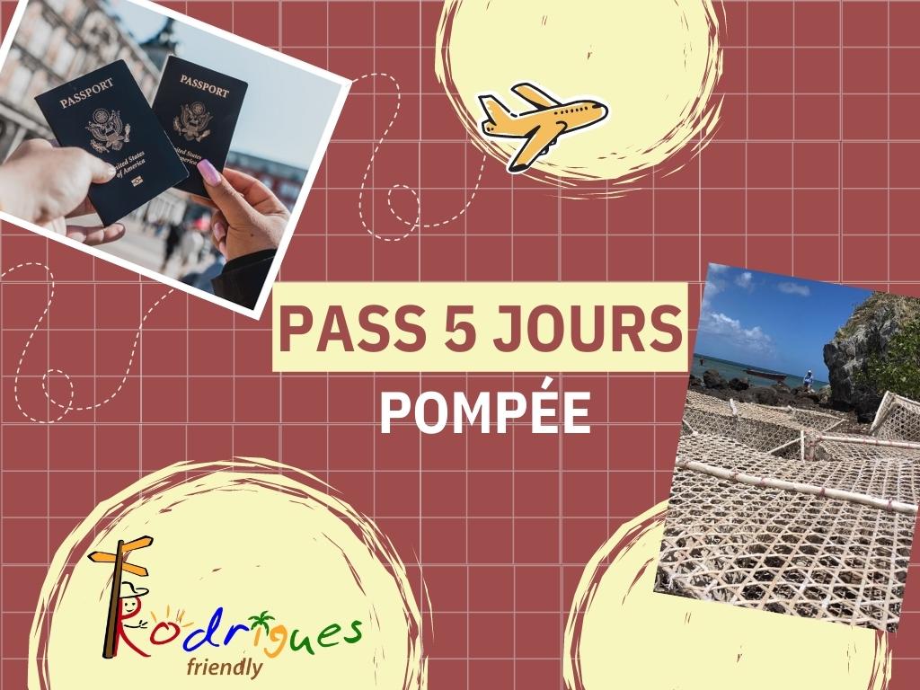 Rodrigues PASS Tourisme – POMPÉE (Ile aux Cocos, Port Mathurin Walking Tour, Réserve François Leguat,  randonnée avec guide)