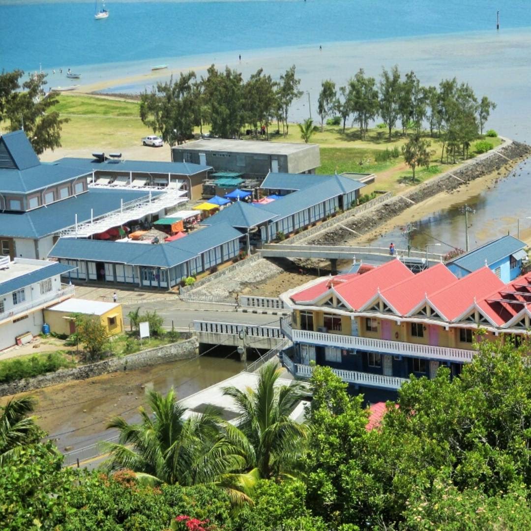 Port Mathurin vue d'en haut